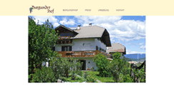 Desktop Screenshot of burgunder-hof.com